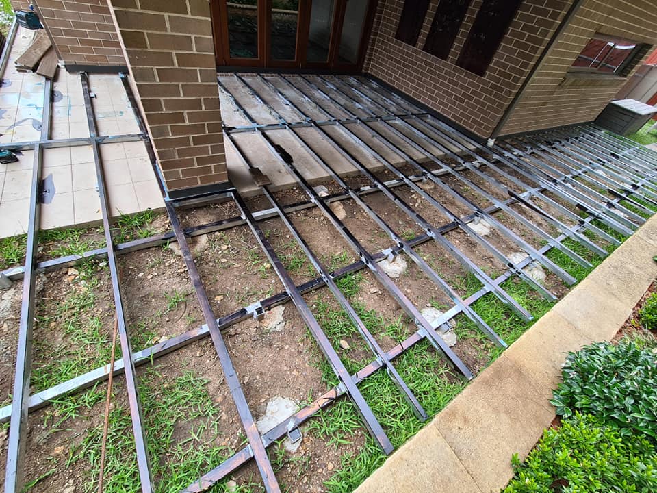 Steel Frame Decking 